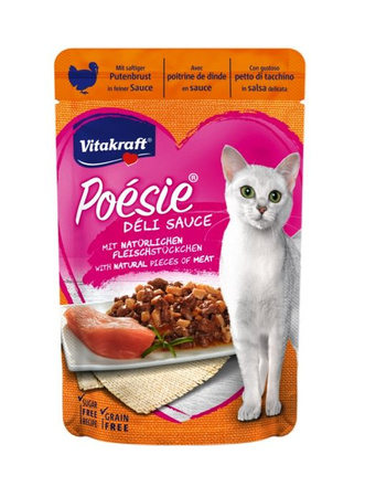 Vitakraft Poesie Deli Sauce indyk saszetka 85g