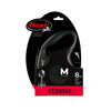 FLEXI Smycz automatyczna dla psa NEW CLASSIC linka M 8m czarna
