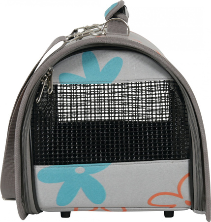 Zolux Torba transportowa dla psa i kota FLOWER duża szara