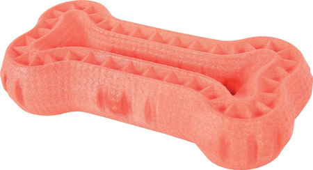 Zolux Zabawka dla psa kość TPR MOOS 13 cm kol. pomarańczowy