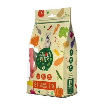 GARDEN BITES DENTAL TWISTERS "S" 13cm       28szt /420g        3/36