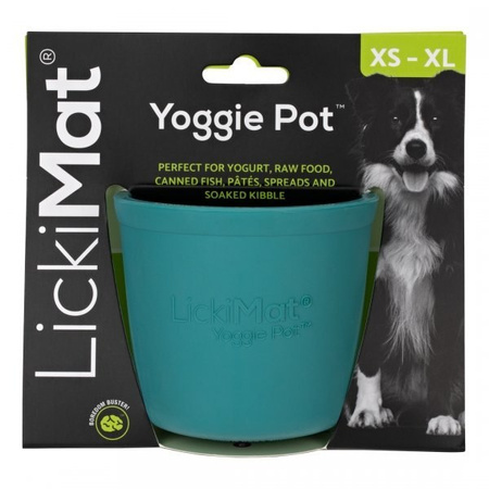 LICKIMAT Yoggie Pot turkusowy