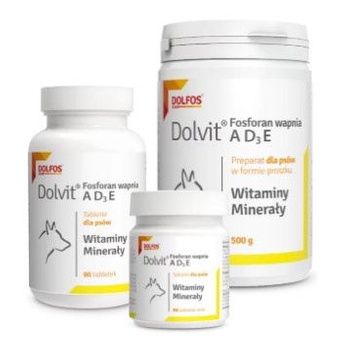 DOLFOS Fosforan Wapnia AD3E 90 tabl.