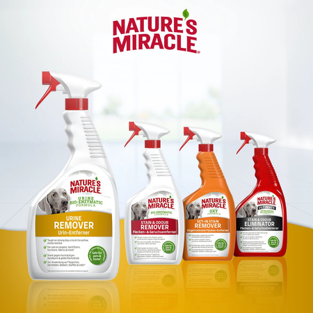 NATURES MIRACLE Płyn do usuwania plam i zapachu moczu pies URINE 946ml