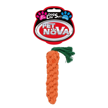 PET NOVA ZABAWKA MARCHEWKA ZE SZNURA