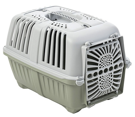 YARRO TRANSPORTER PRATIKO 1 PLASTIKOWE DRZWI 31,5x48x33 NIEBIESKOSZARY