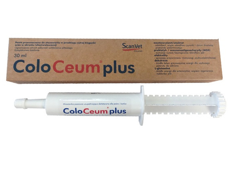 ScanVet Coloceum Plus pasta na biegunkę dla psów i kotów tuba 30ml