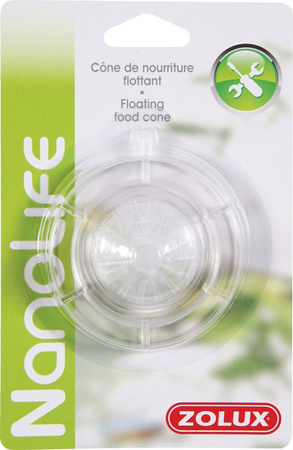 ZOLUX Karmnik stożkowy na pokarm z przyssawką
