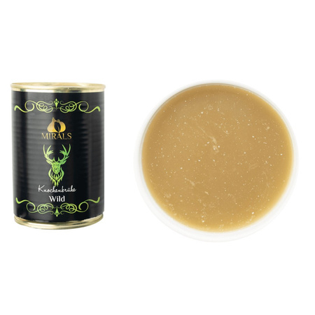 MIRALS Knochenbrühe Wild - bulion kolagenowy z kości dziczyzny (400ml)