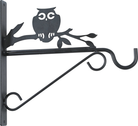 Zolux Uchwyt stalowy ścienny do karmnika dla ptaków - sowa