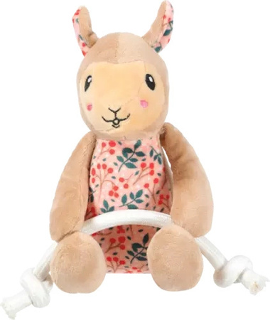 Zolux Zabawka pluszowa dla psa CHIQUITOS lama ze sznurkiem 18x12,3x19 cm