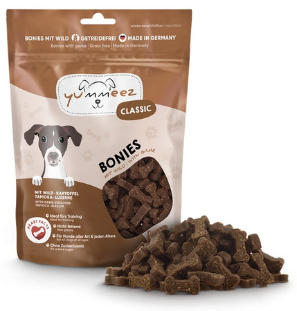 Yummeez bezzbożowe Kosteczki Dziczyzna 175g