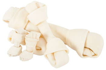 *- ZOLUX Kości wiązane białe 6 cm x 6