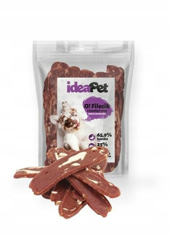 IdeaPet Fileciki z kaczką i rybą 500g