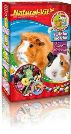 Natural-Vit Spichlerz Gryzonia - Świnka morska 500g