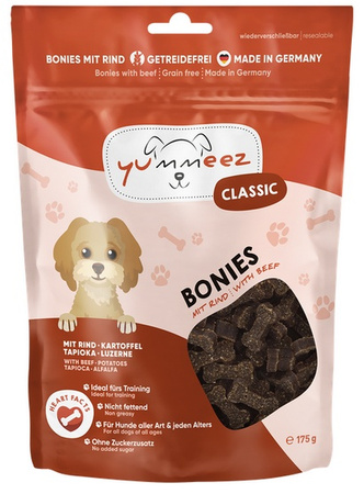 Yummeez bezzbożowe Kosteczki Wołowina 175g