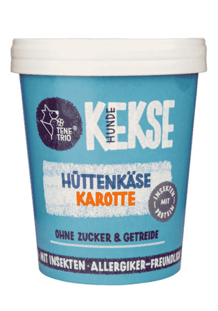 TENETRIO ciasteczka z owadami, twarogiem i marchewką (200g)