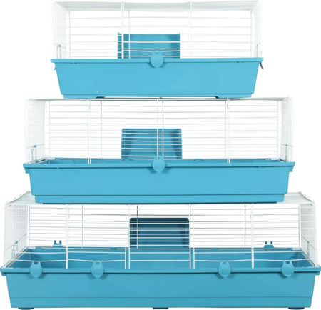 ZOLUX Klatka dla królika miniaturowego, kawii PRIMO 100 cm kol. niebieski