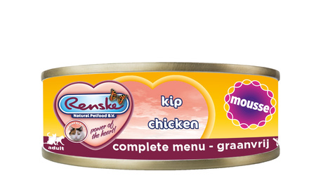 Renske Cat fresh chicken - kurczak, mus, pełnoporcjowa (70 g)