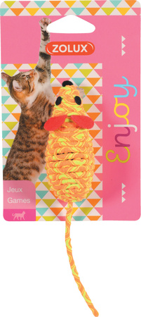 ZOLUX Zabawka dla kota mysz elastyczna 16 cm