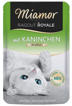 Miamor Ragout Royale z Królikiem w galaretce saszetka 100g