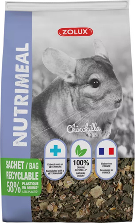 Zolux Pokarm mieszanka dla szynszyli NUTRIMEAL 3 2,5 kg