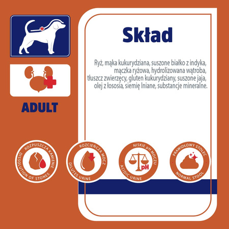 Karma sucha dla psa VET RESPONSE VETERINARY DIET URINARY 1,6 kg