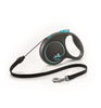 FLEXI Smycz automatyczna dla psa Black Design M linka 5 m kol. niebieski