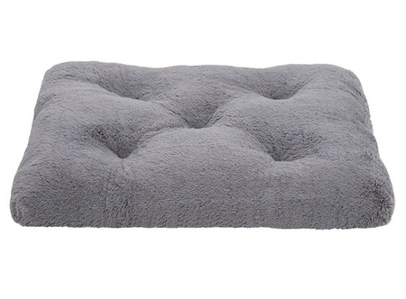 MIMIKO Pets Legowisko Shaggy prostokątne XL 85x65cm szare