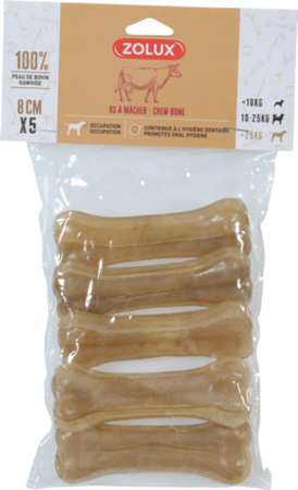 ZOLUX Przysmak dla psa Kość prasowana 8 cm x 5