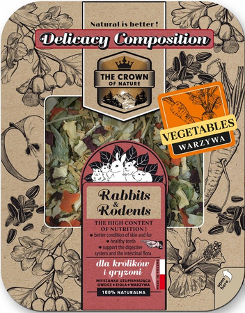 KORONA NATURY DELICJA WARZYWNA 200g