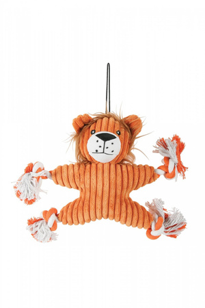 Zolux Zabawka pluszowa dla psa VELVET lew Virginia 32x9x23 cm pomarańcz