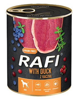 Rafi Pies Kaczka puszka 800g