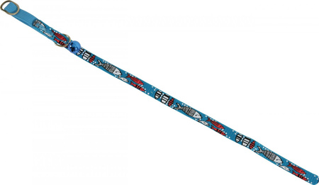 Zolux Obroża dla kota nylonowa Sardine 30 cm kol. turkusowy