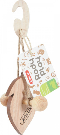 Zolux Zabawka dla gryzonia, drewniana orzech wzór 2 RodyPlay