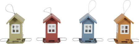 *- ZOLUX Karmnik Domek z 4 oknami kol. ceglasty