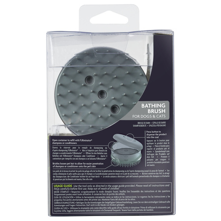 FURMINATOR Szczotka do kąpieli dla psa i kota