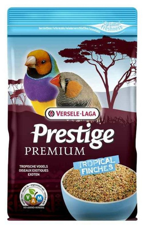 Versele-Laga Prestige Tropical Finches Premium małe ptaki egzotyczne 800g