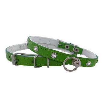 CHABA OBROŻA SKÓRA Z CYRKONIĄ 10x30 ZIEL