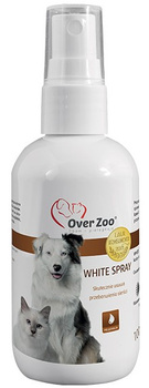Over Zoo White Spray - płyn usuwający zażółcenia sierści  100ml