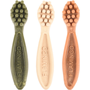 Flamingo Veggie gryzak szczoteczka 10cm/8szt