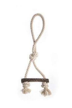 4DOGS SZARPAK SZNUR + POROŻE JELENIA      KNOT L (HARD)