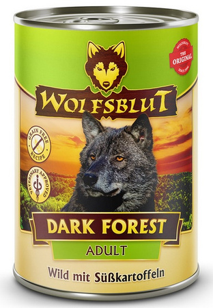 Wolfsblut Dog Dark Forest - dziczyzna i bataty puszka 395g