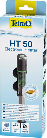 TETRA HT Aquarium Heater HT 50-grzałka 50W z reg.temp 19-31 st.C do akw.25-60l