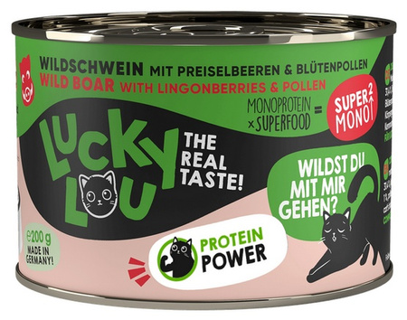 Lucky Lou SuperMono Dzik puszka 200g
