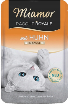 MIAMOR KOT sasz.100g RAGOUT KURCZAK       w sosie /22