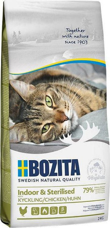 Bozita Indoor & Sterilised Chicken 2kg 31721