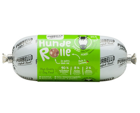 Purbello Dog Kiełbaska Treningowa Monobiałkowa Konina 200g