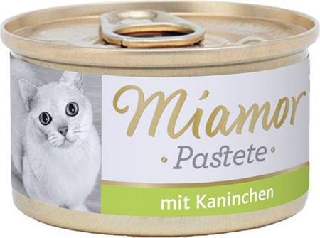 MIAMOR KOT pusz.85g PASTETE KRÓLIK /12