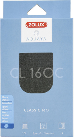 Zolux Wkład węglowy do filtra Carbon AQUAYA Classic 160